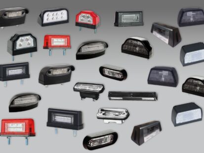 Number plate lamps