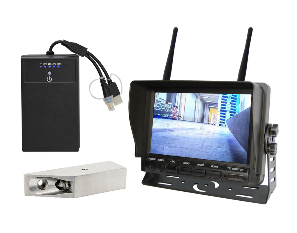 Kit Telecamera Retromarcia Wireless 5" - HD Con Visione Notturna Per Auto E Camion - Foto 7