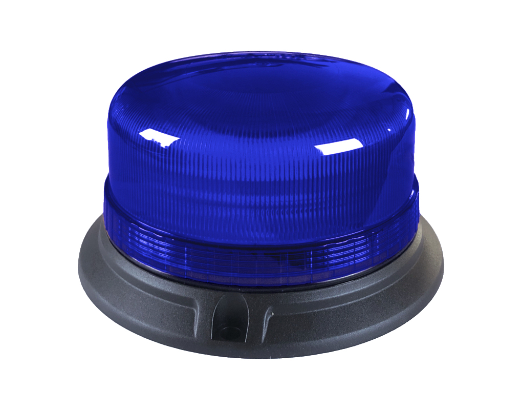 Faro lampeggiante LED blu ø115x68mm 12-24V – Eurotin